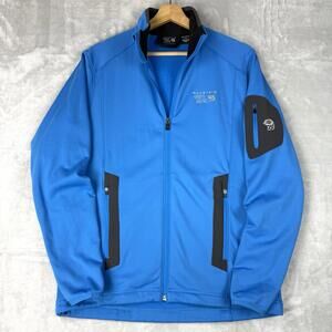Mountain Hardwear Men’s Arlando Jacket Static Blue Size M Gorpcore Middle Layer